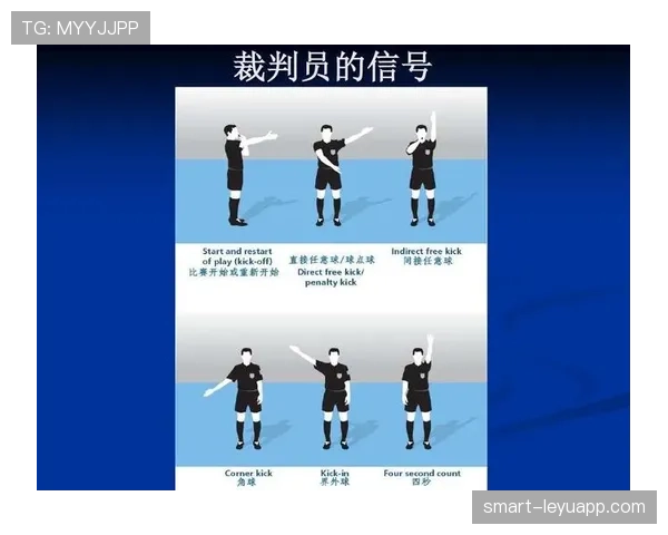 裁判手势在足球规则中的判罚含义及正确识别方法解析